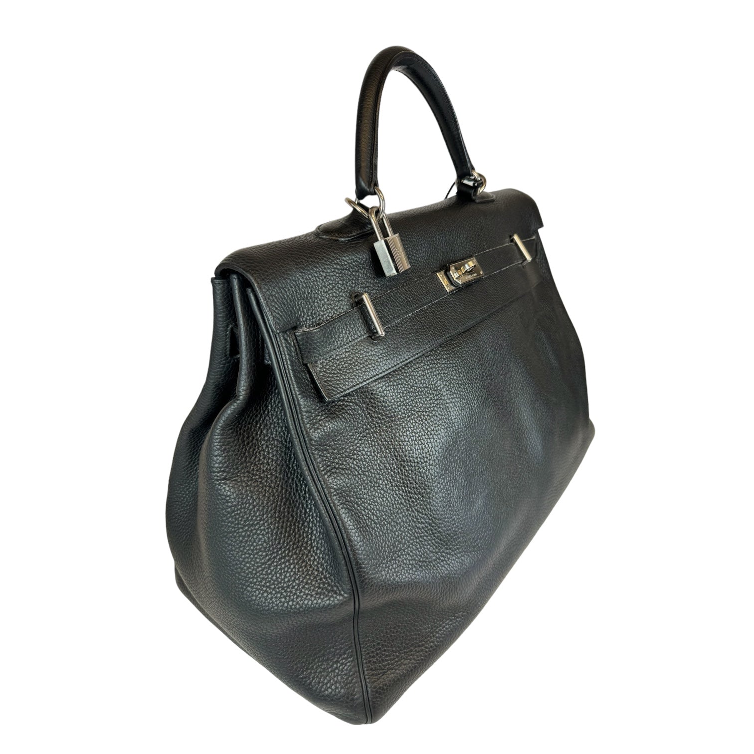 HermÃƒÆ’Ã‚Â¨s Kelly 50 Black Togo