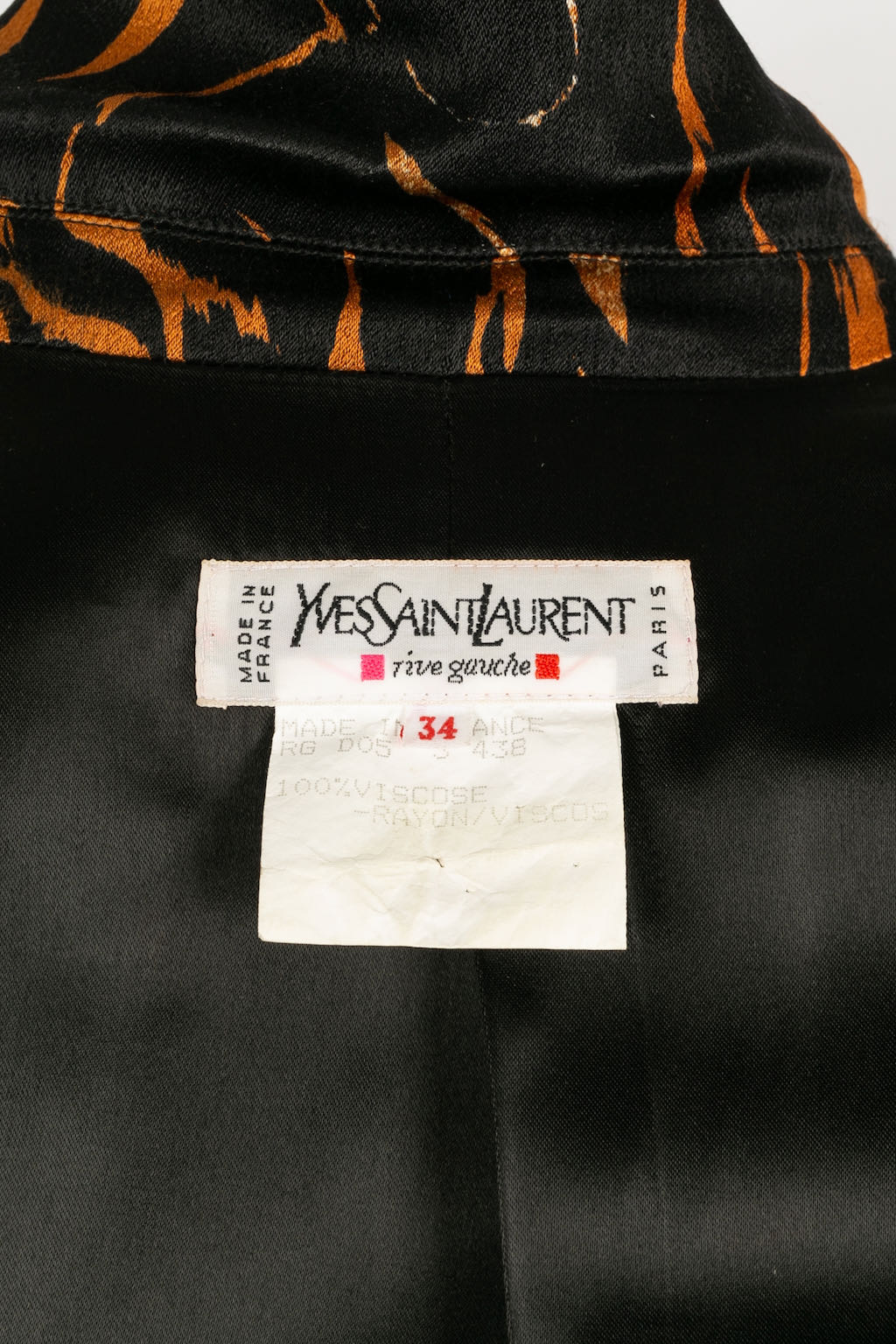 Veste guÃƒÆ’Ã‚Â©pard Yves Saint Laurent