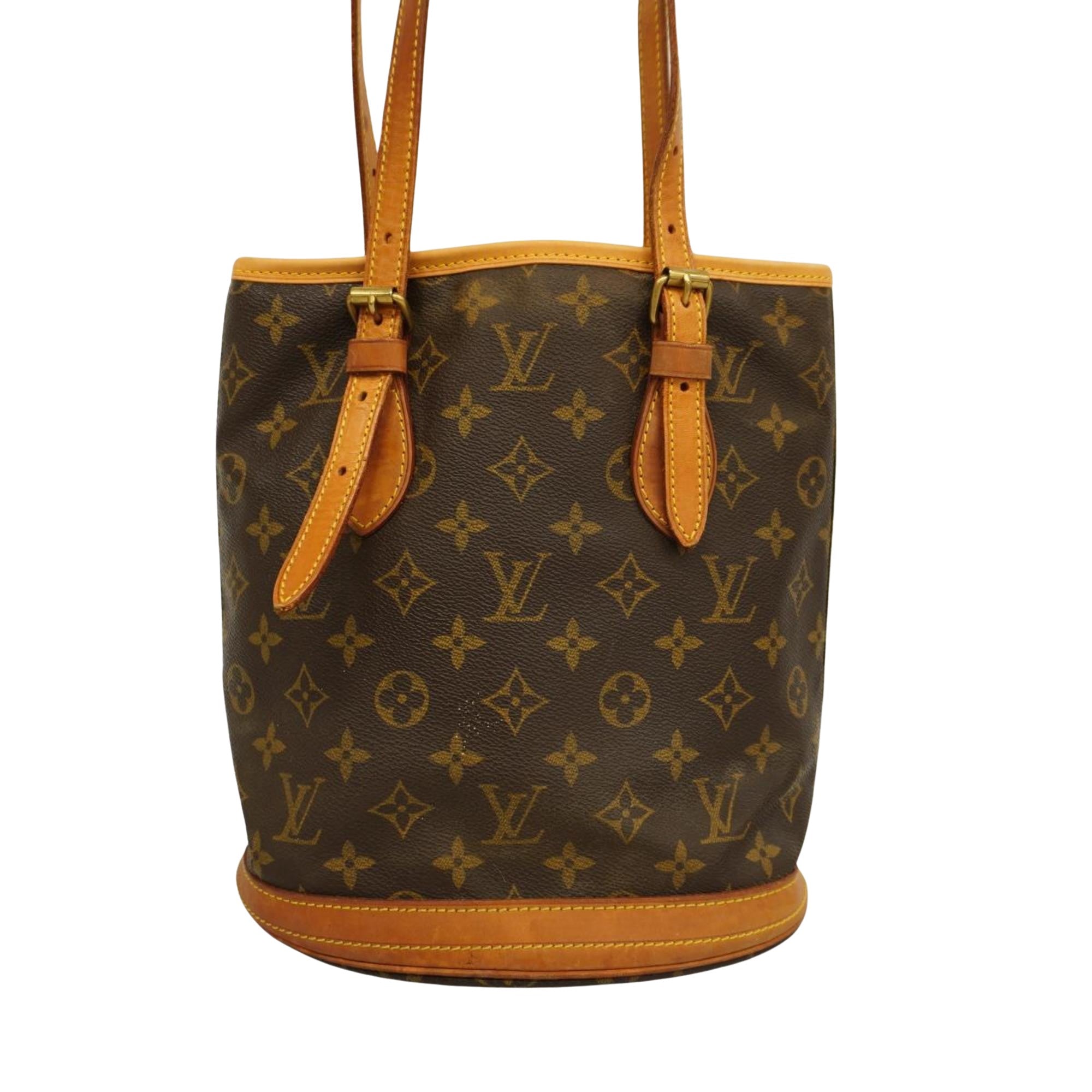 Louis Vuitton Bucket Pm  Canvas Tote Bag ()