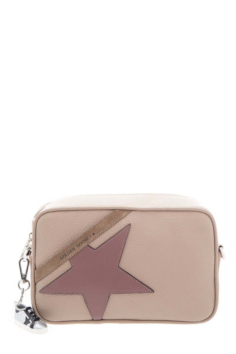 Golden Goose Beige "Star" Handbag
