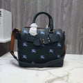 GLAMI The Small Equestrian Knight Top Handle Belt Bag Green For Women, Bags 14in/36cm