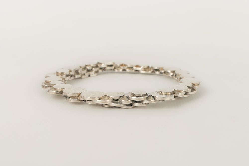 Bracelet en mÃƒÆ’Ã‚Â©tal argentÃƒÆ’Ã‚Â©