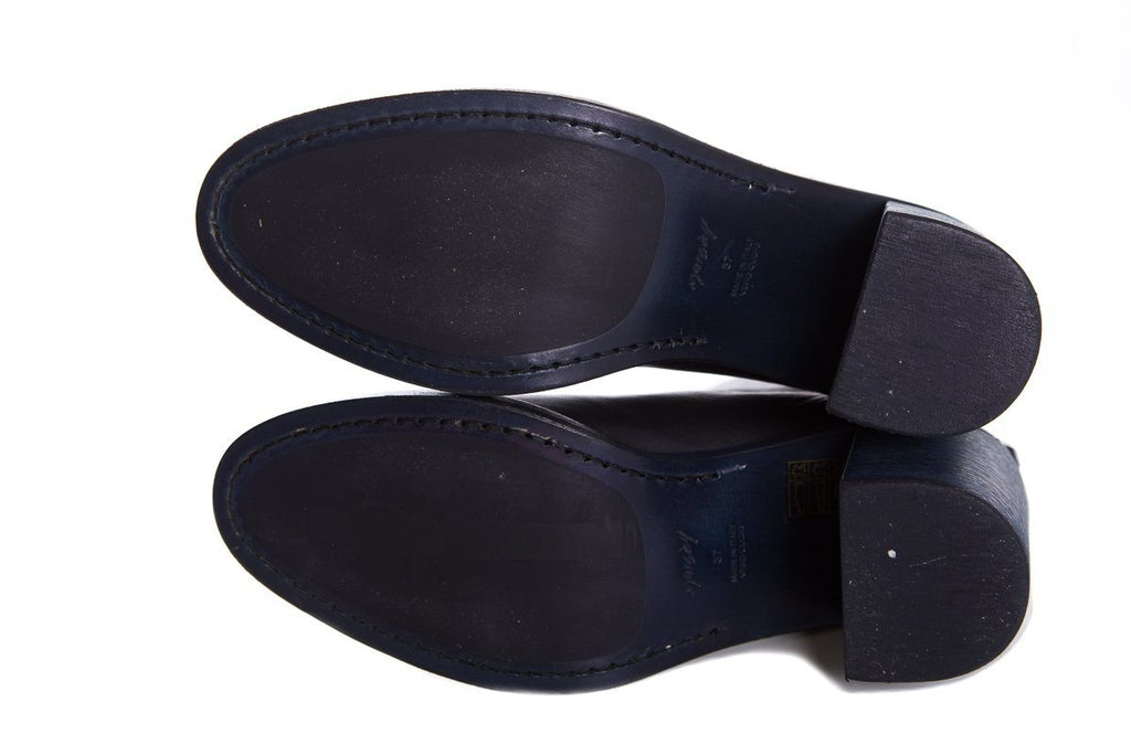 Marsell Black And Navy Booties SZ 7