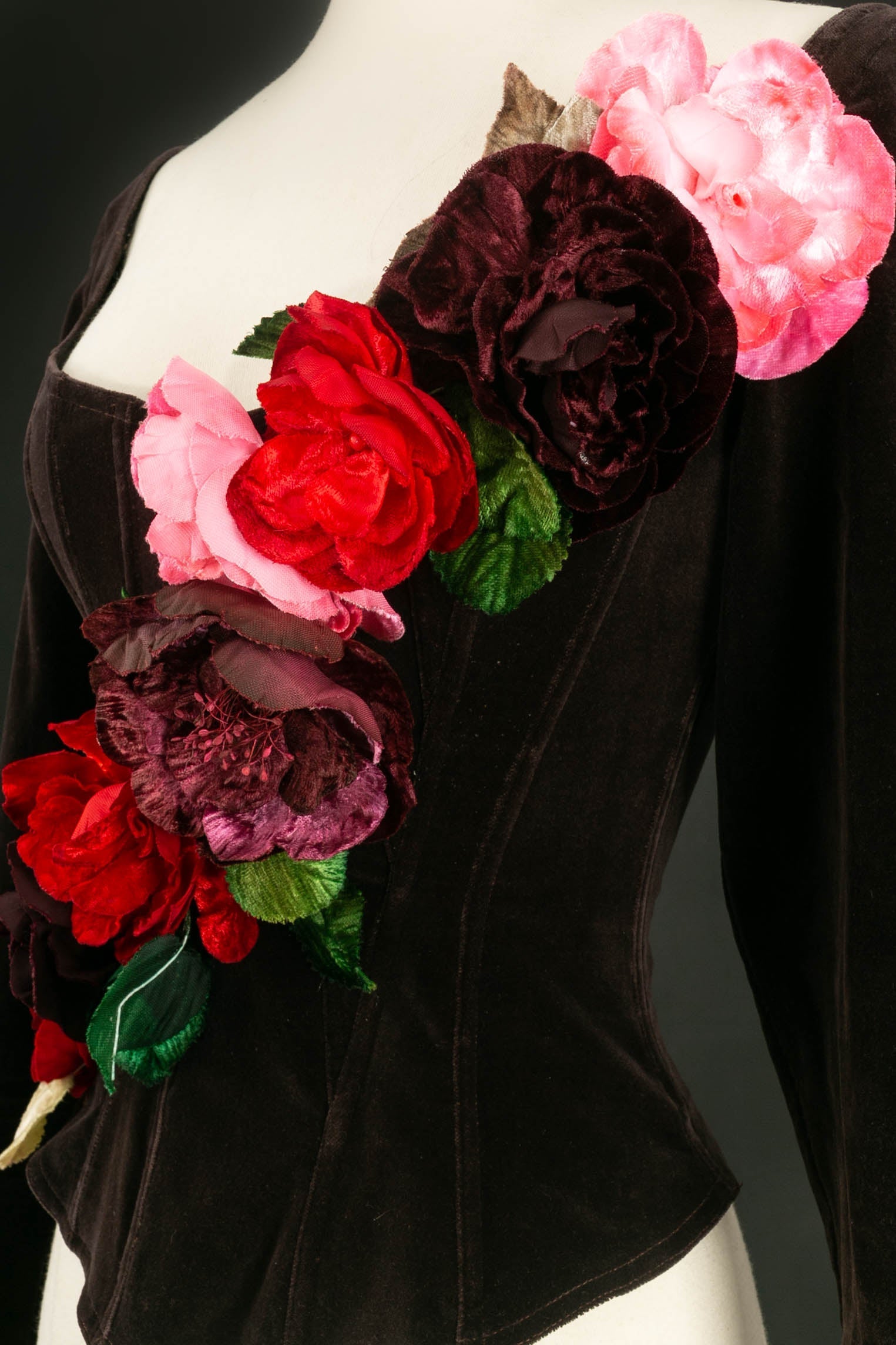 Ensemble en tulle et velours Chantal Thomass