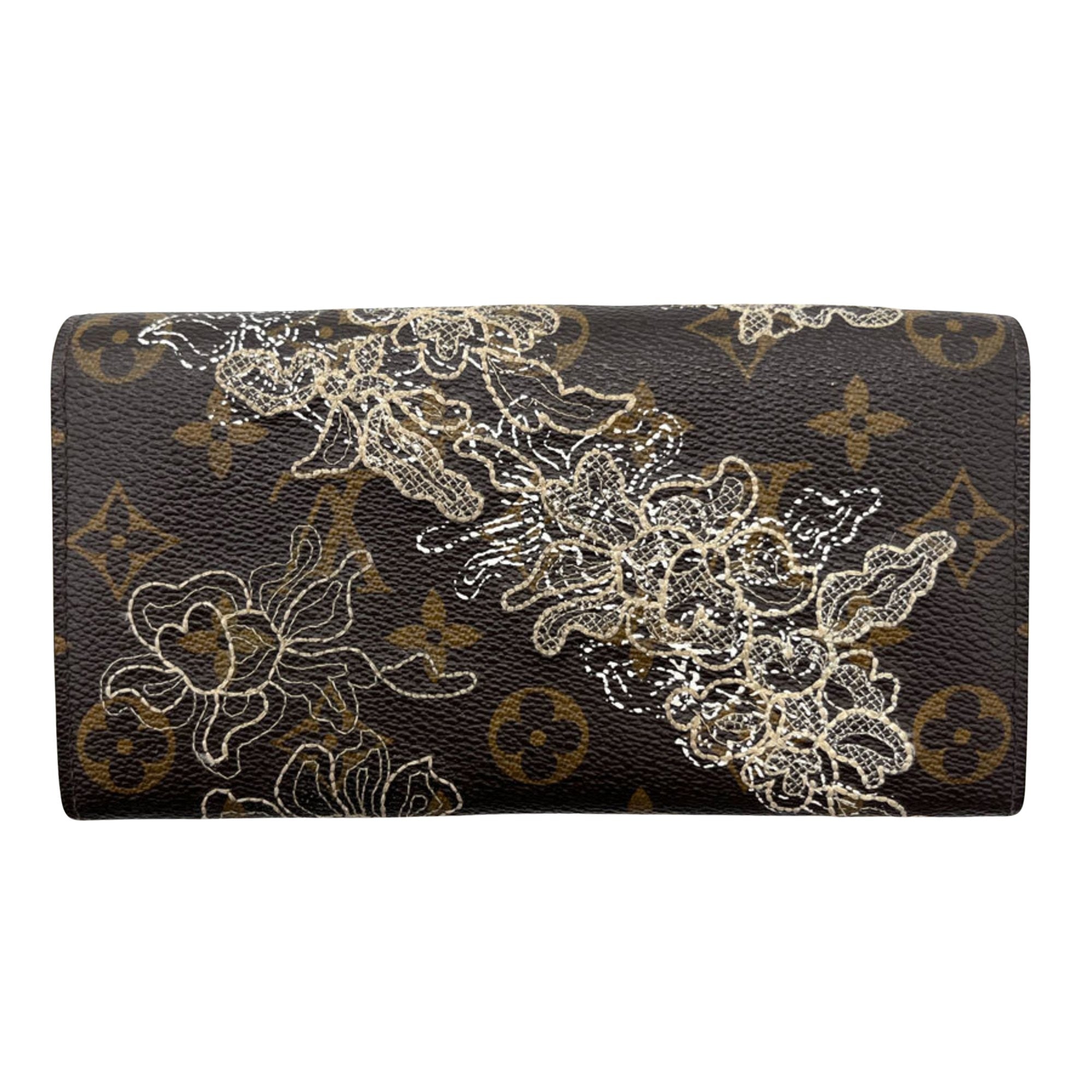 Louis Vuitton Sarah  Canvas Wallet  ()