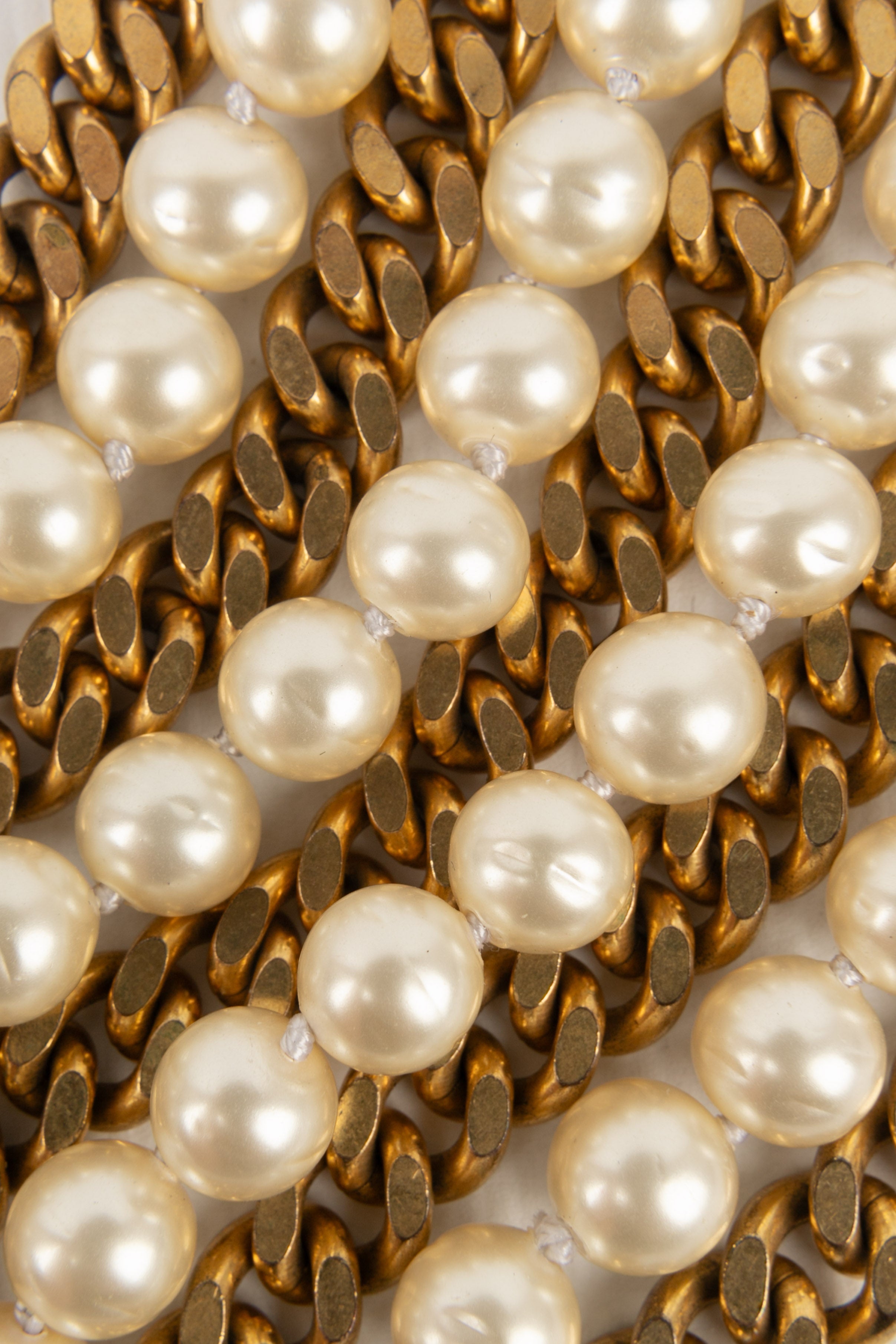 Bracelet de perles nacrÃƒÆ’Ã‚Â©es Chanel
