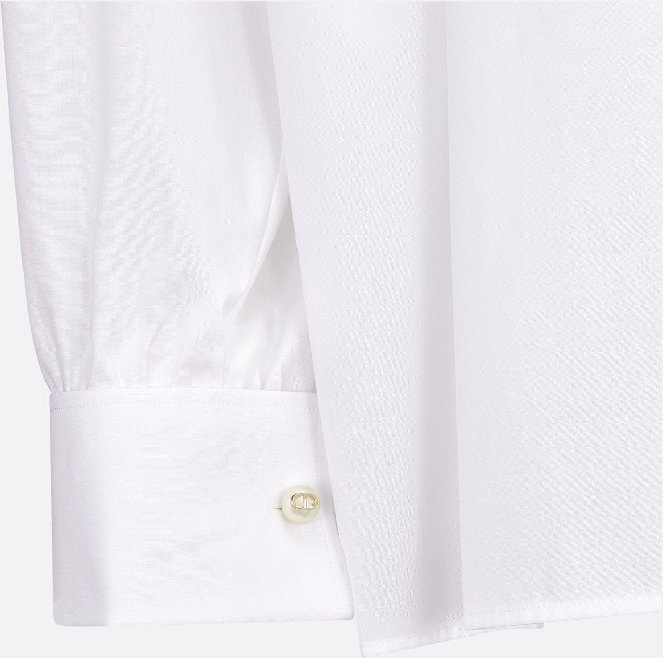 BLOUSE White Cotton Poplin