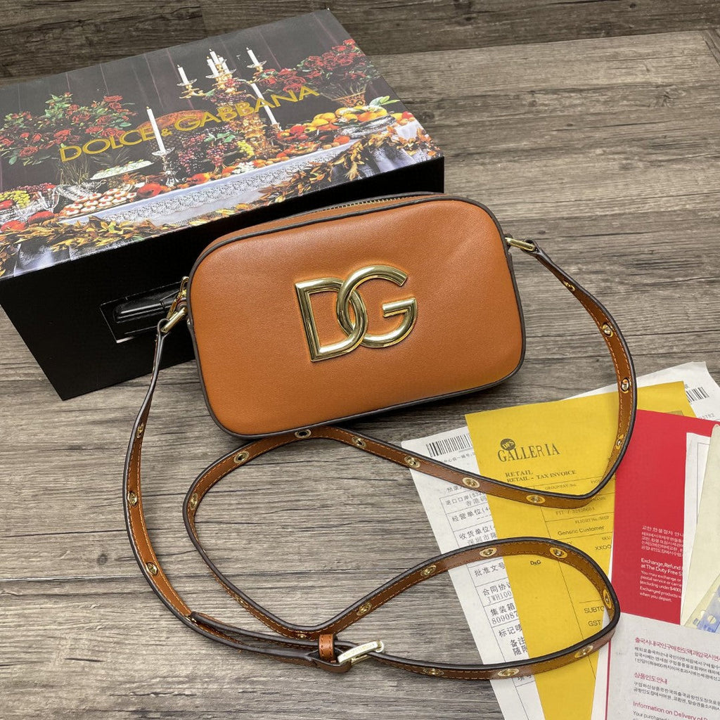 GLAMI Crossbody 3.5 Bag Brown For Women 7.5in/19cm GLAMIÃ‚Â 