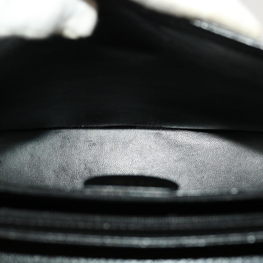 GUCCI Shoulder Bag Leather Black 41263