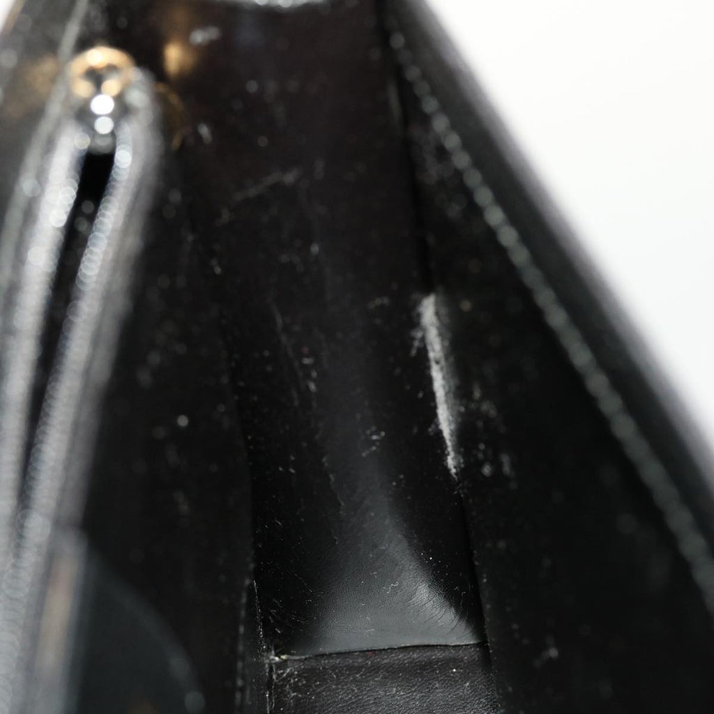GUCCI Shoulder Bag Leather Black 41263