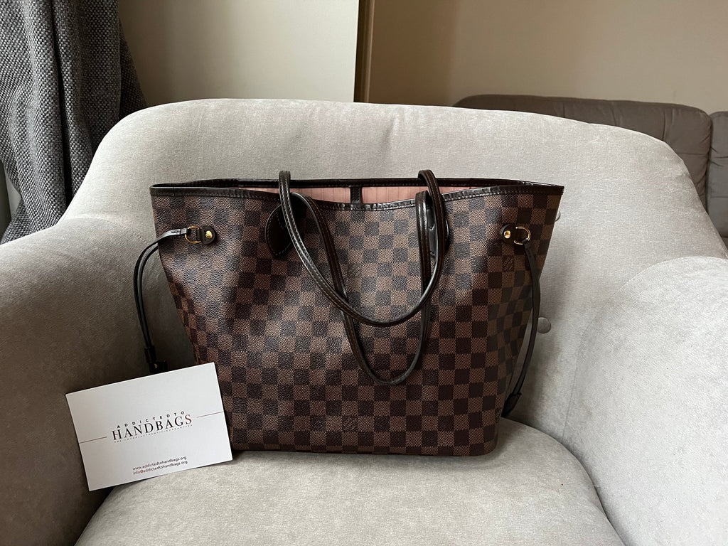 Louis Vuitton Neverfull MM Damier Ebene Cherry Interior (RRP £1,410)