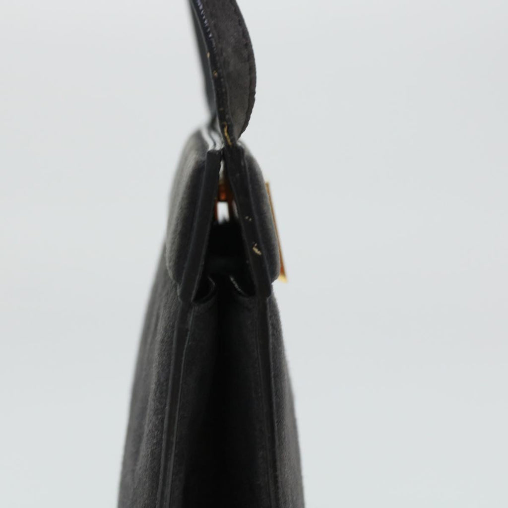 GUCCI Shoulder Bag Suede Gray 41317