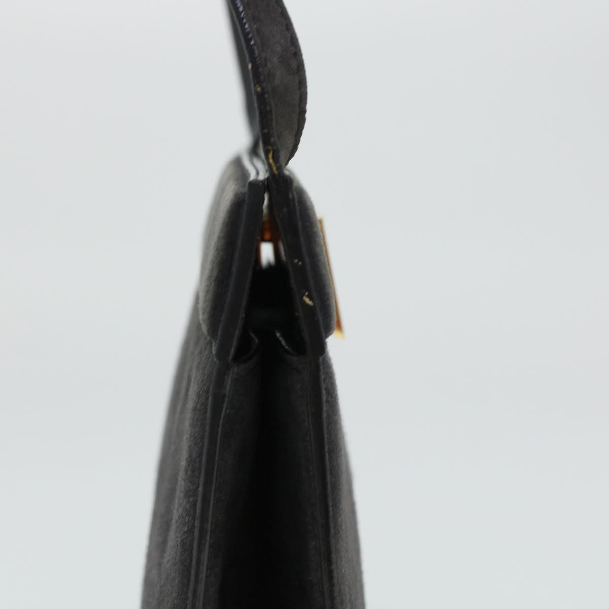 GUCCI Shoulder Bag Suede Gray 41317