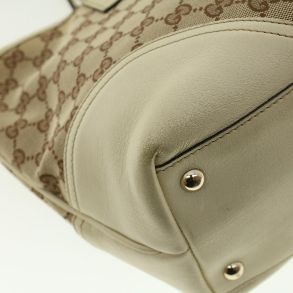GUCCI GG Canvas Tote Bag Beige 169946 41352
