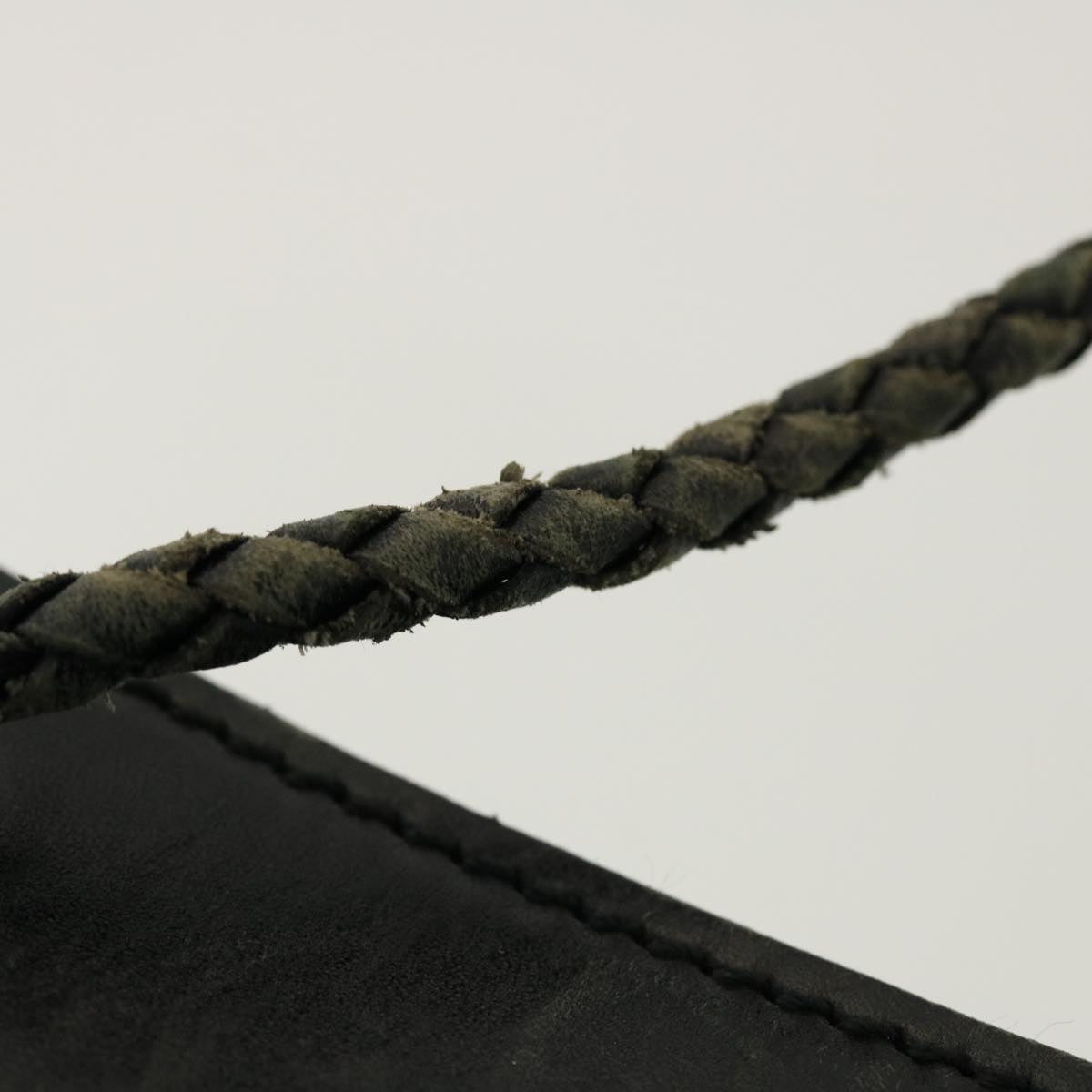 GUCCI GG Canvas Shoulder Bag Black 109143 41377