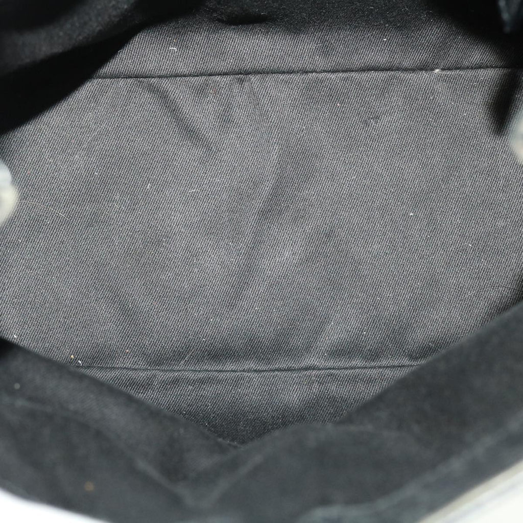 GUCCI GG Canvas Shoulder Bag Black 109143 41377