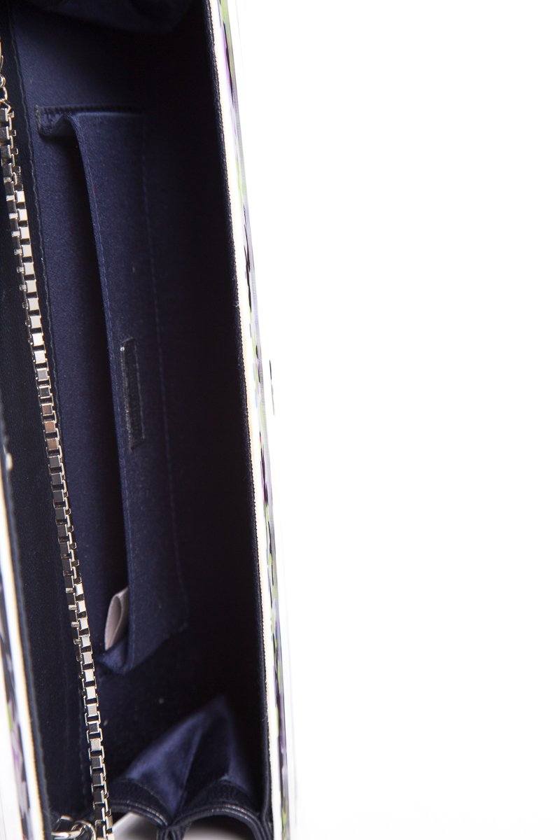 Jimmy Choo Floral Sweetie Acrylic Clutch