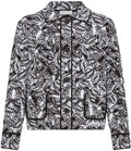 CROPPED JACKET with Butterflies Motif