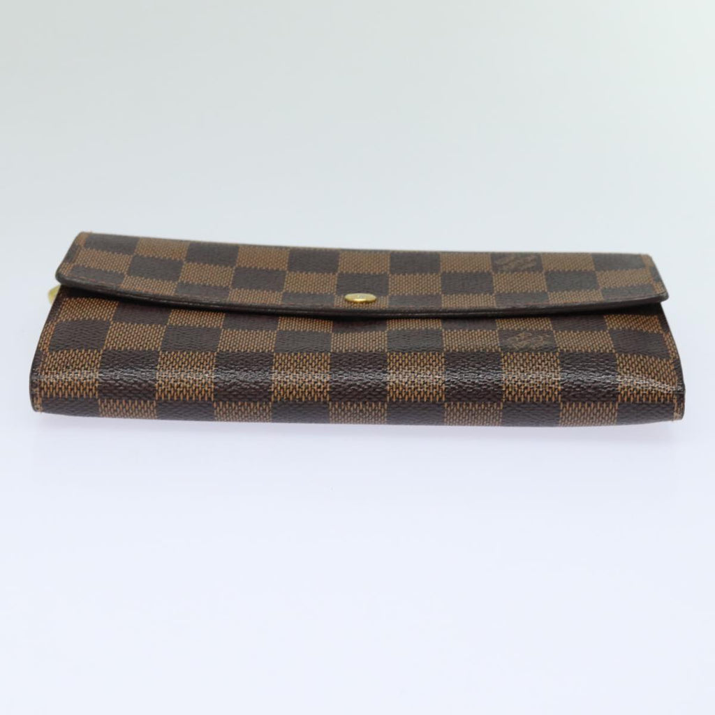 Louis Vuitton Portefeuille Sarah  Canvas Wallet