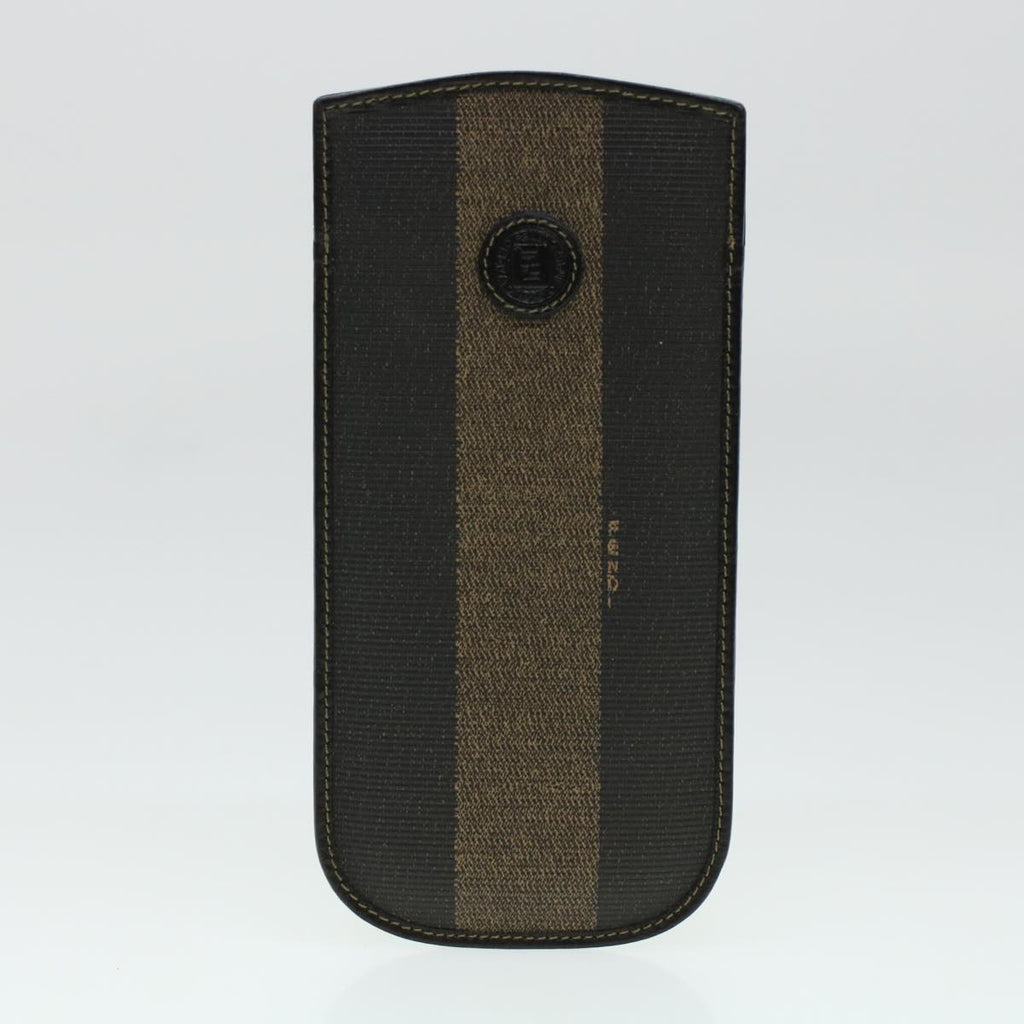 FENDI Key Case Zucca Canvas Wallet 3Set Black Brown 41787