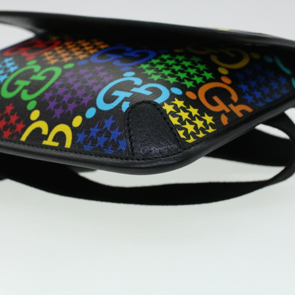 GUCCI GG Psychedelic Body Bag PVC Leather Multicolor 598113 41954