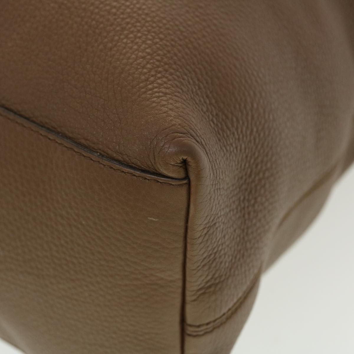 GUCCI Chain Soho Shoulder Bag Leather Brown 308982 41958