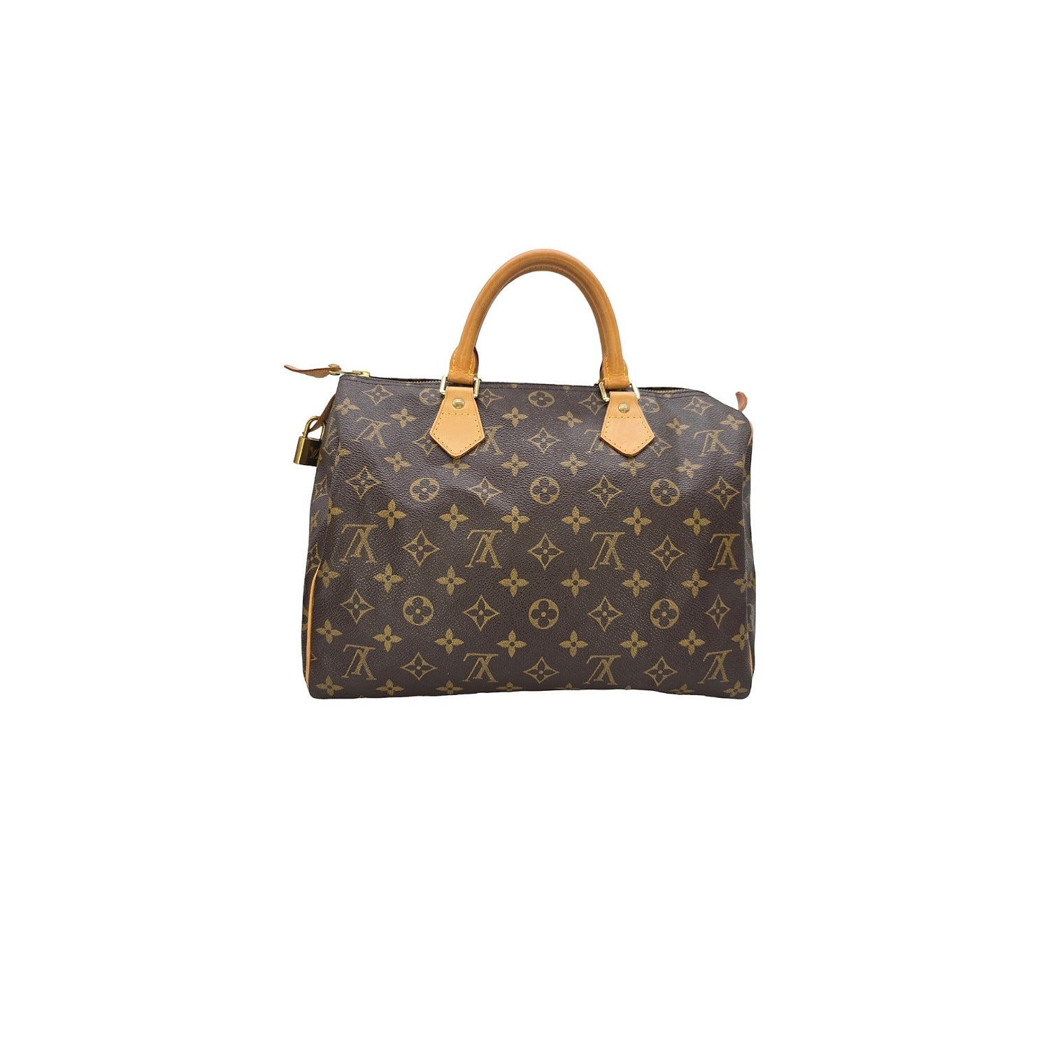 Louis Vuitton Monogram Speedy 30 Satchel