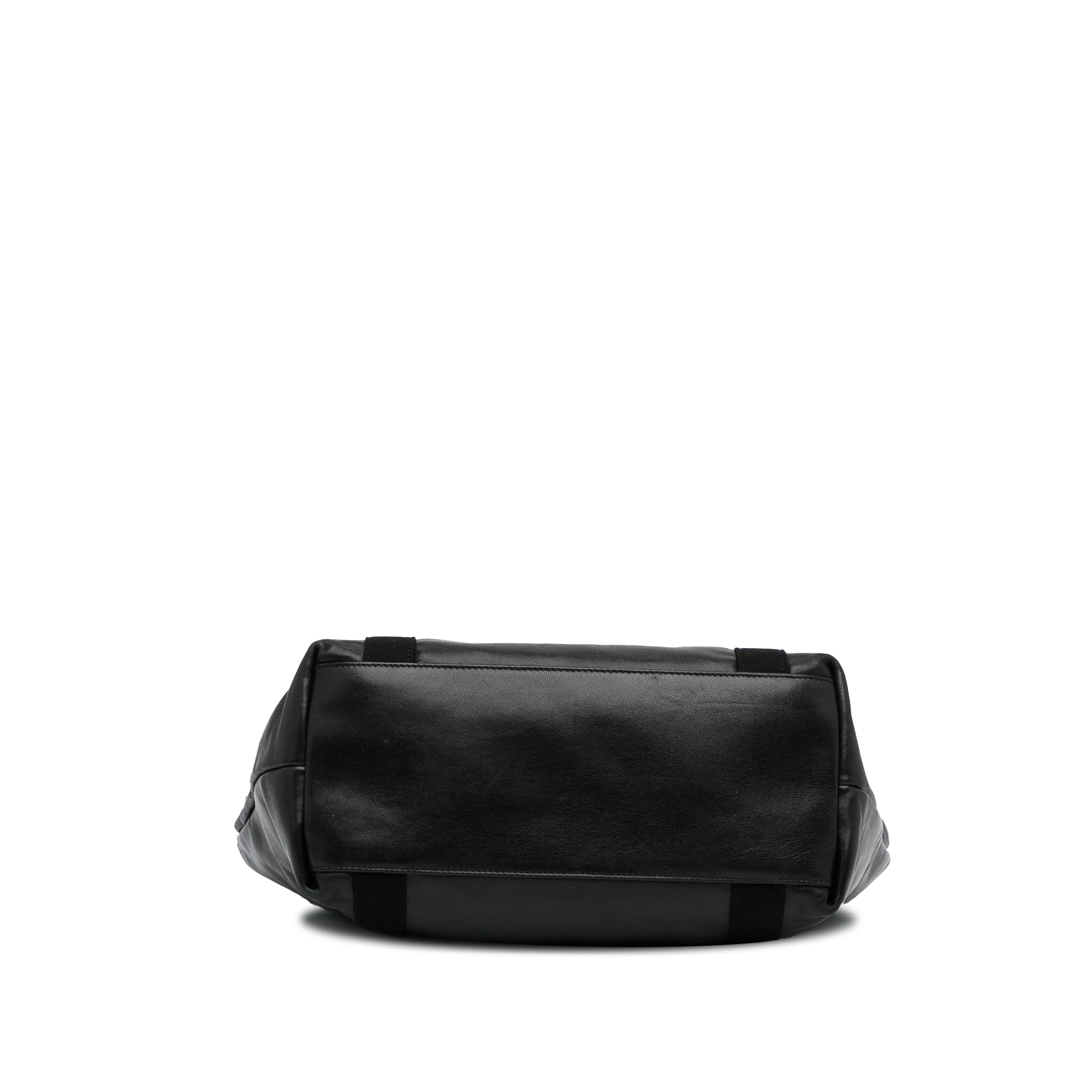 Black YSL Daily Cabas Small Tote Bag
