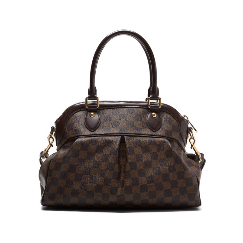 LOUIS VUITTON Lewitton Damier Trevi PM 2WAY Handbag PVC Leather Damiere  Leather Handbag  Handbag Ladies Handbag Hybrid Secondary  Delivery] Damiere Mountain Bookstore Online