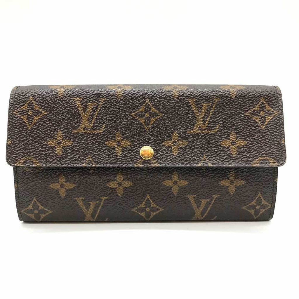 Louis Vuitton Sarah  Canvas Wallet  ()