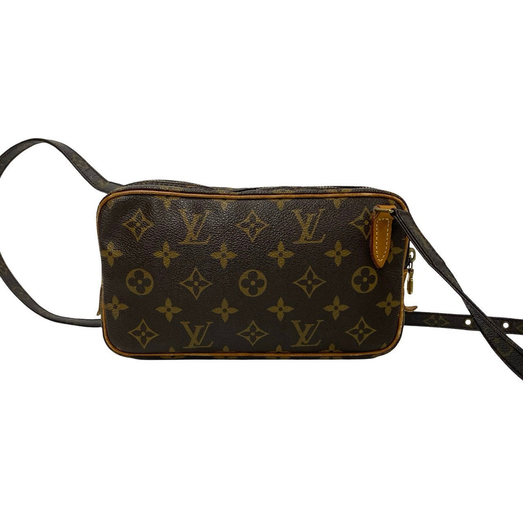 Louis Vuitton Pochette Marly Bandouliere Canvas Crossbody Bag