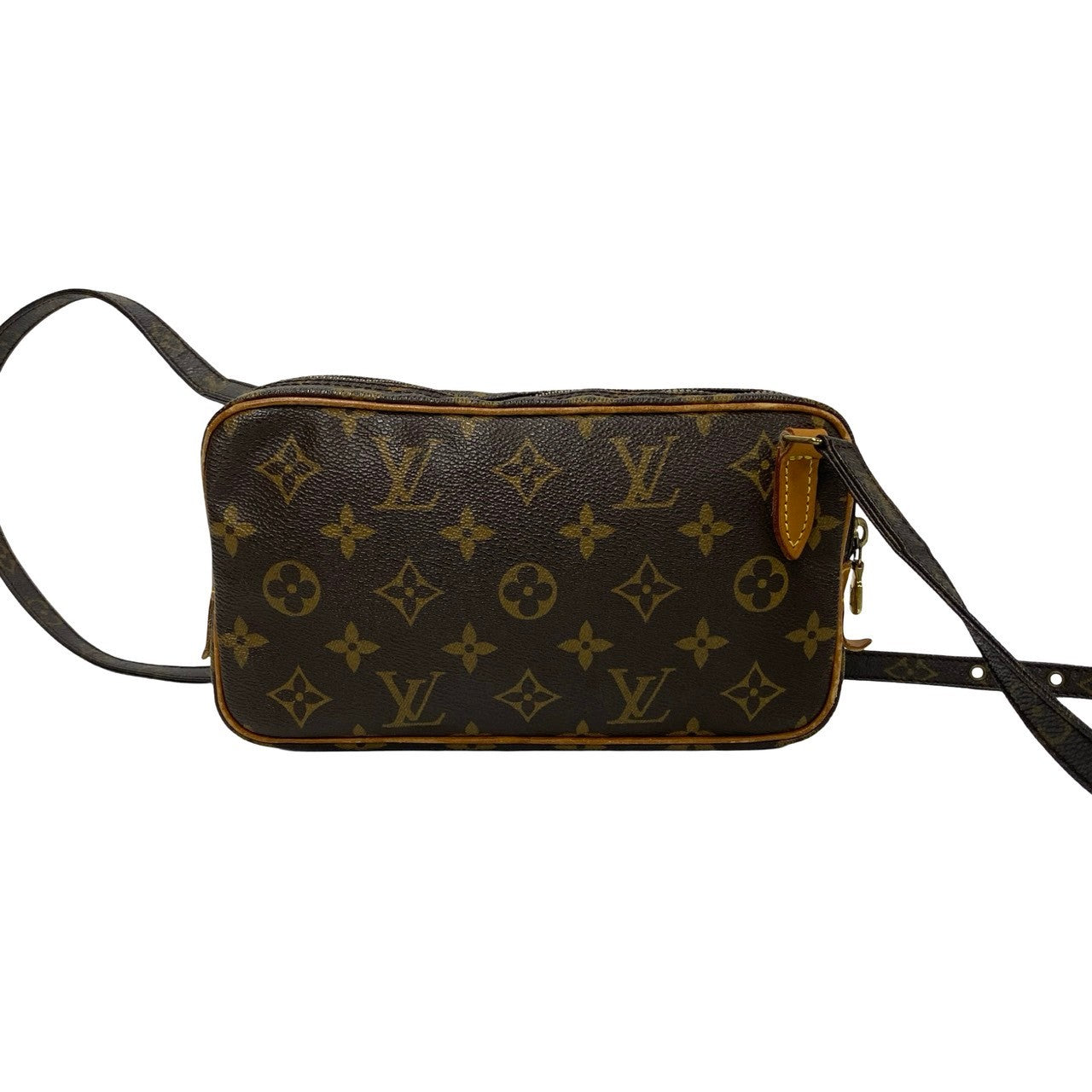 Louis Vuitton Pochette Marly Bandouliere Canvas Crossbody Bag