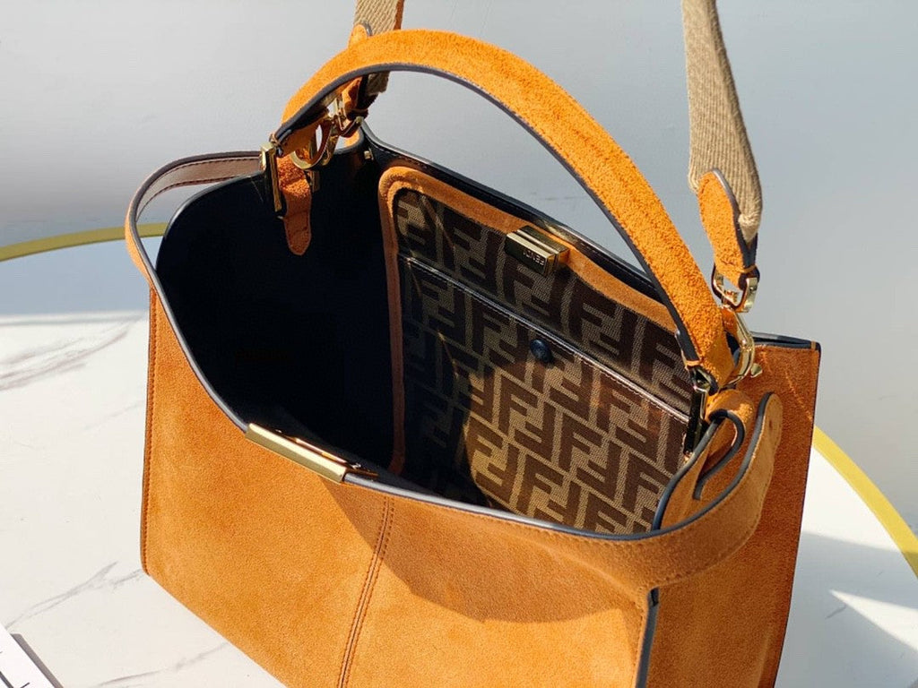 FI GlamI X-Lite Tote MeGLAMIum Brown Bag For Woman 30cm/12in