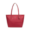 COACH True Red City Zip Tote