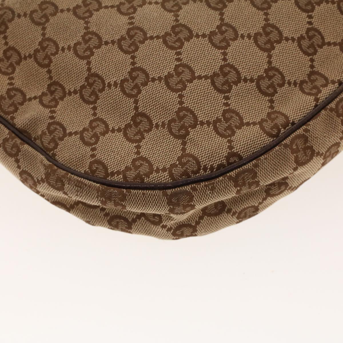 GUCCI GG Canvas Web Sherry Line Shoulder Bag Beige Red Green 122790 42089