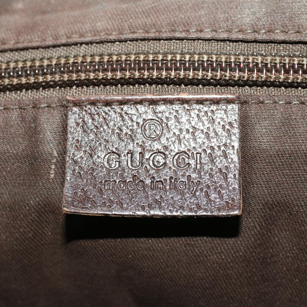 GUCCI GG Canvas Web Sherry Line Shoulder Bag Beige Red Green 122790 42089