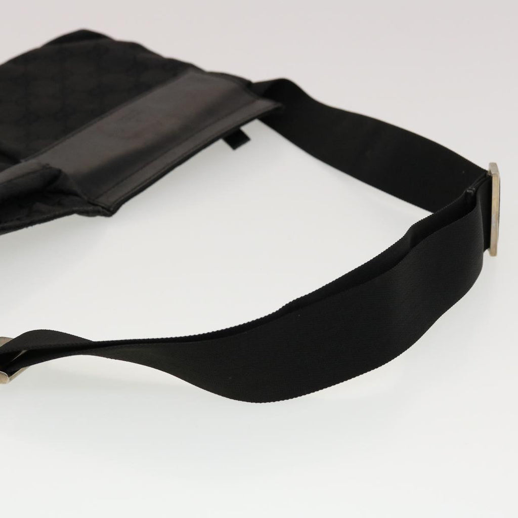 GUCCI GG Canvas Waist bag Black 28566 42100