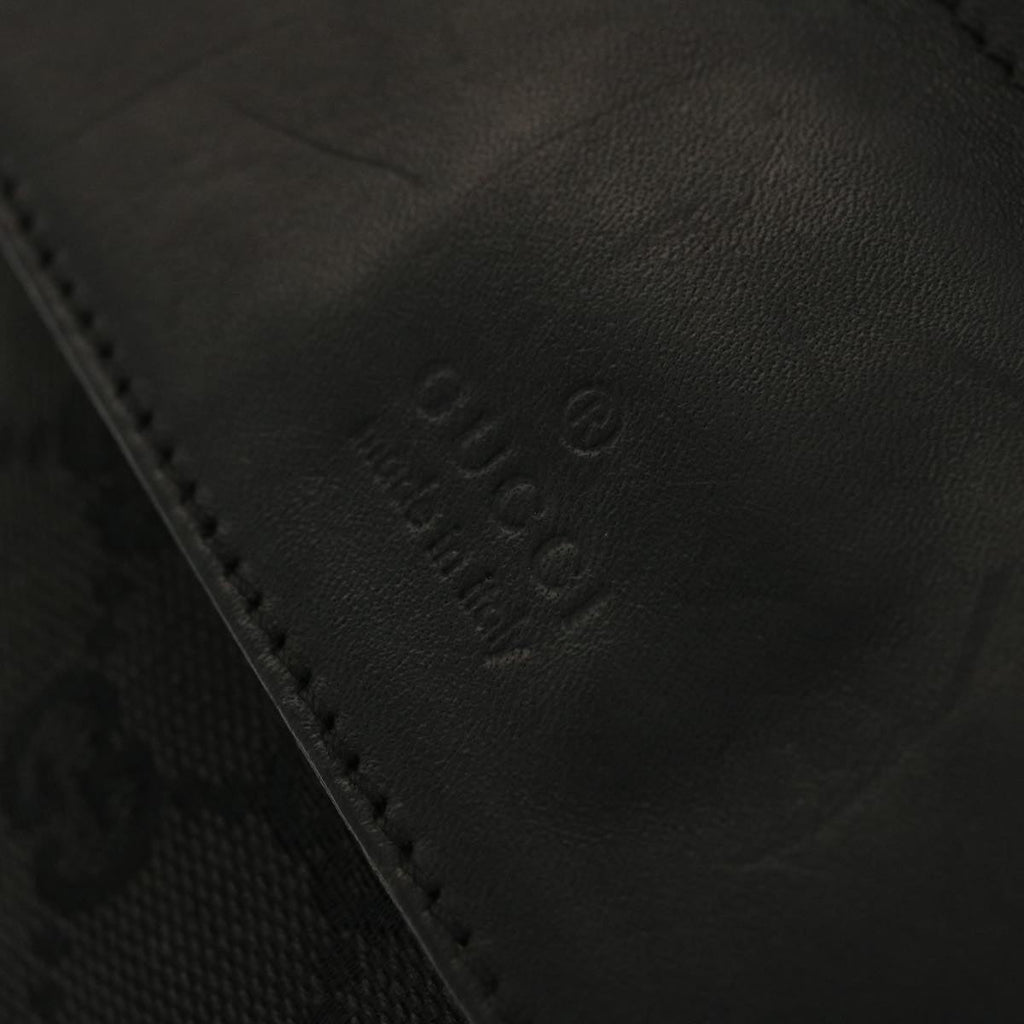 GUCCI GG Canvas Waist bag Black 28566 42100
