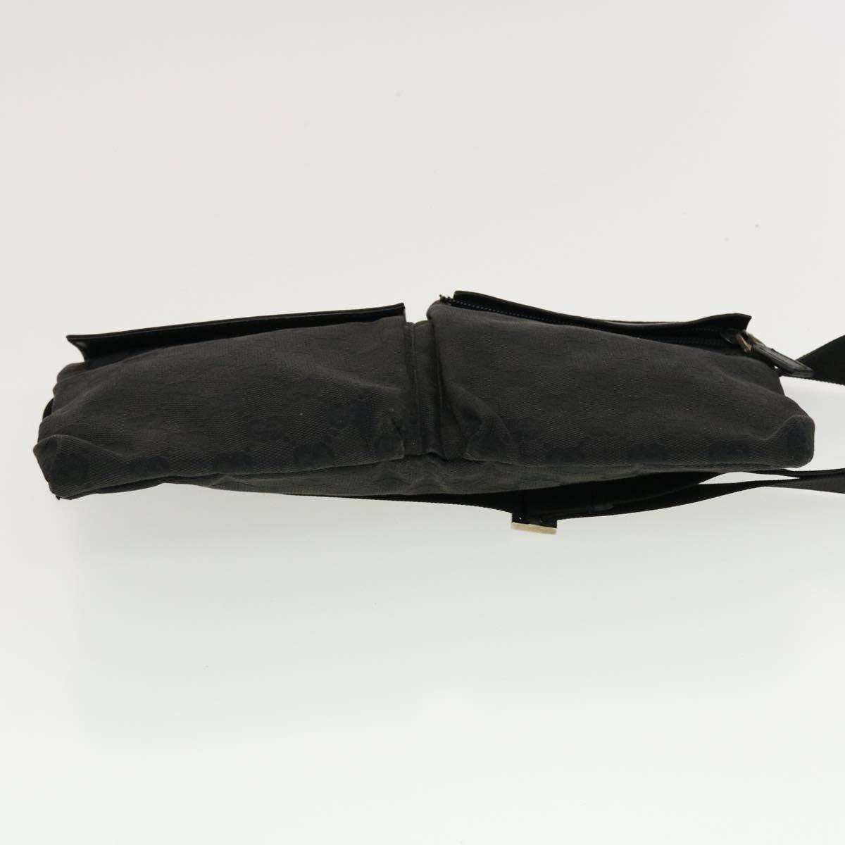 GUCCI GG Canvas Waist bag Black 28566 42100