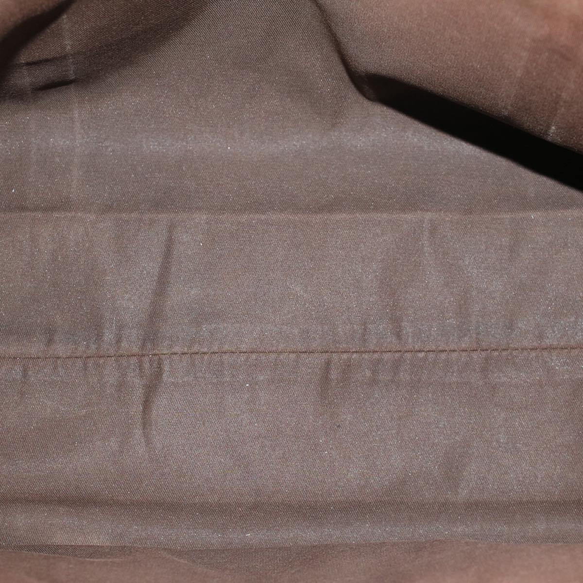 GUCCI GG Canvas Tote Bag PVC Leather Beige Green 42102
