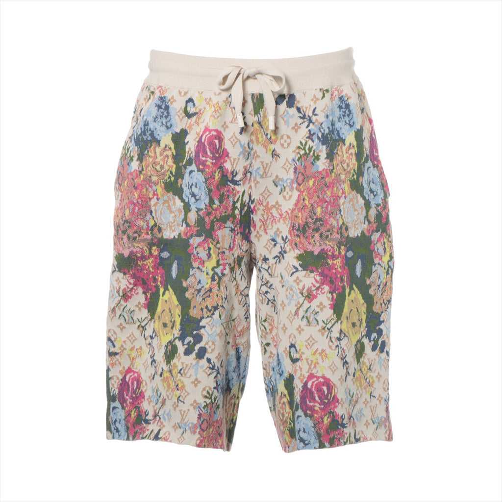 Louis Vuitton 22AW Cotton Shoes L  Multicolor Floral  s Shorts RM222