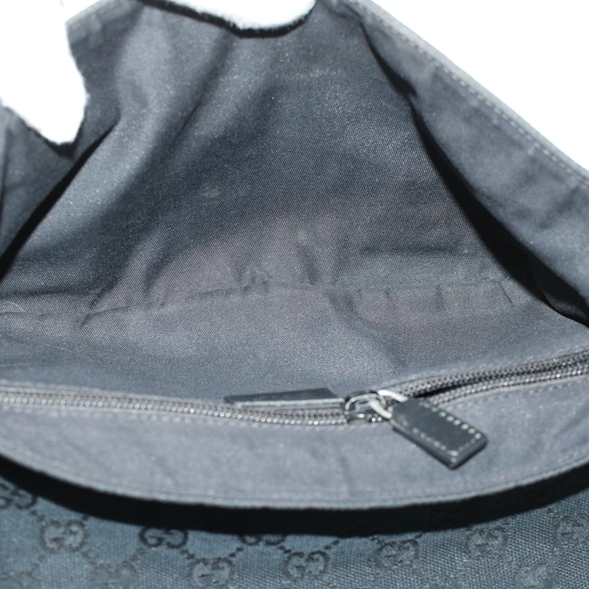 GUCCI GG Canvas Waist bag Black 145851 42185
