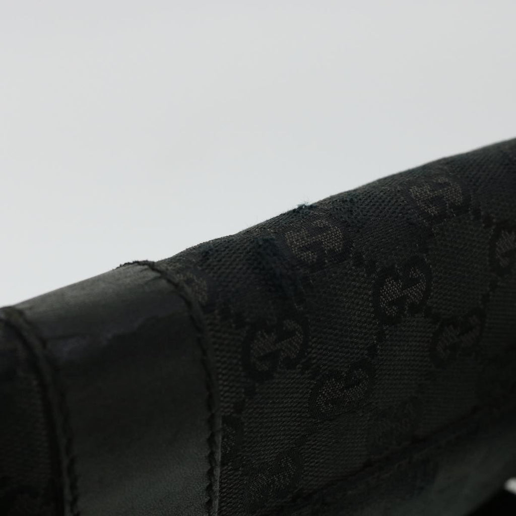 GUCCI GG Canvas Waist bag Black 145851 42185