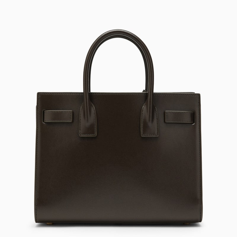 Saint Laurent Light Musk Leather Baby Sac De Jour Bag Women