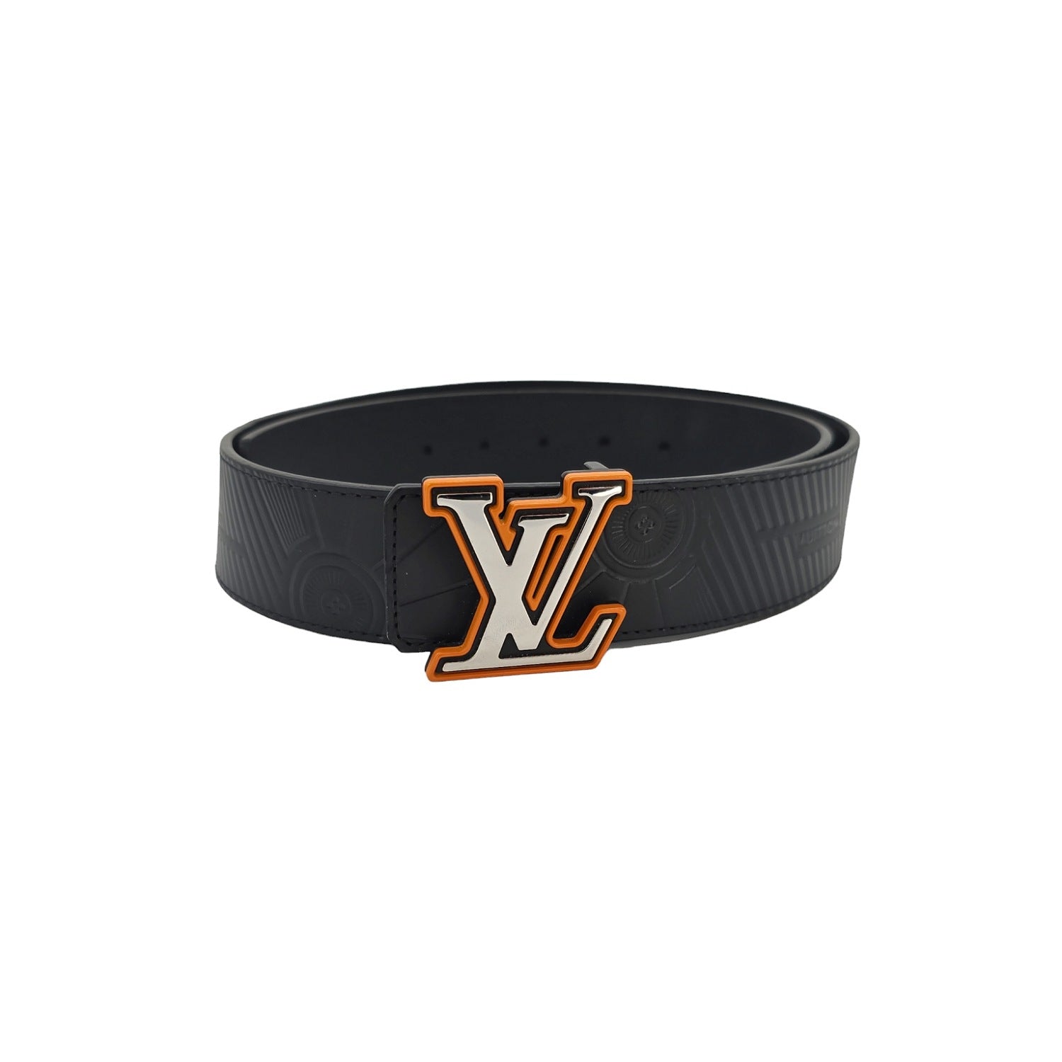 Louis Vuitton LV Imprint 40mm Reversible Belt Size 36