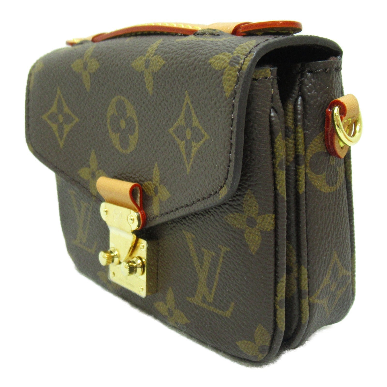 Louis Vuitton Louis Vuitton Micro_Metis Shoulder Bag PVC Coated Canvas Monogram  Brown M81267