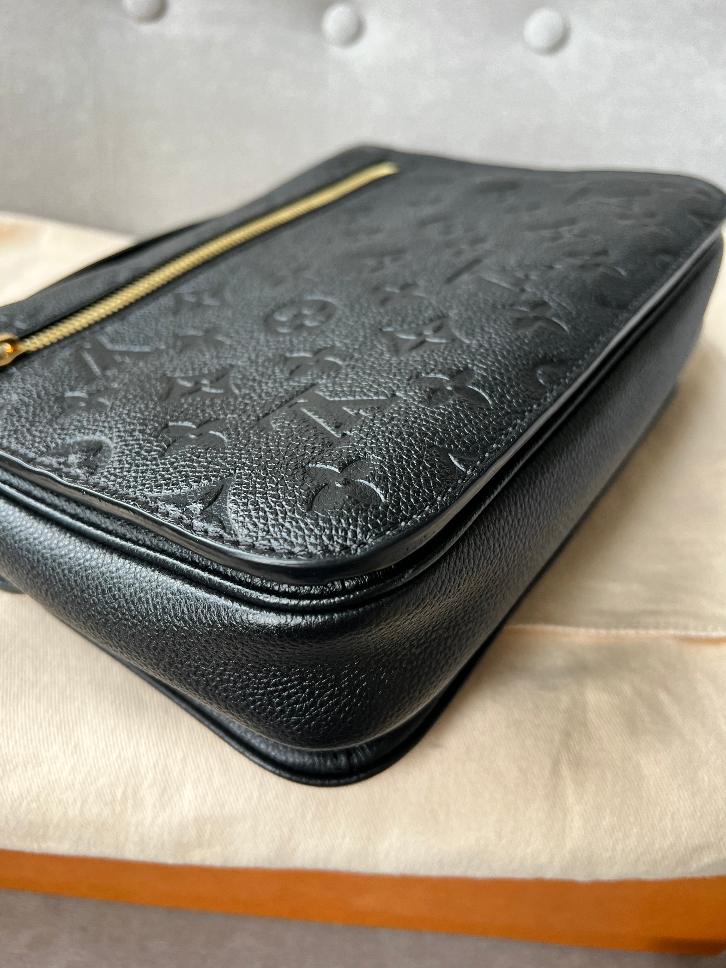 Louis Vuitton Pochette Metis Black Empreinte (RRP £2,110)