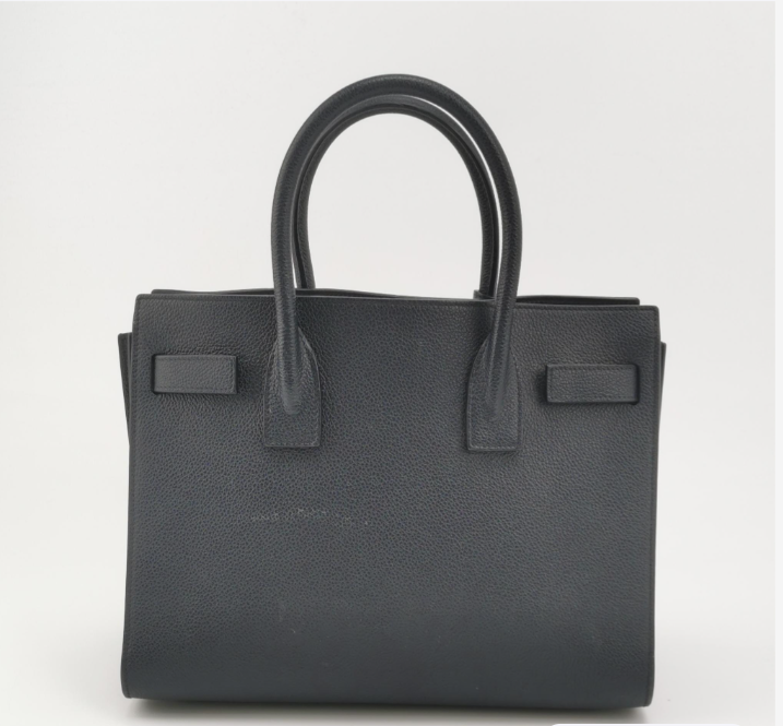 Preloved YSL Saint Laurent Sac de JourBaby 26cm Black 250226781081507