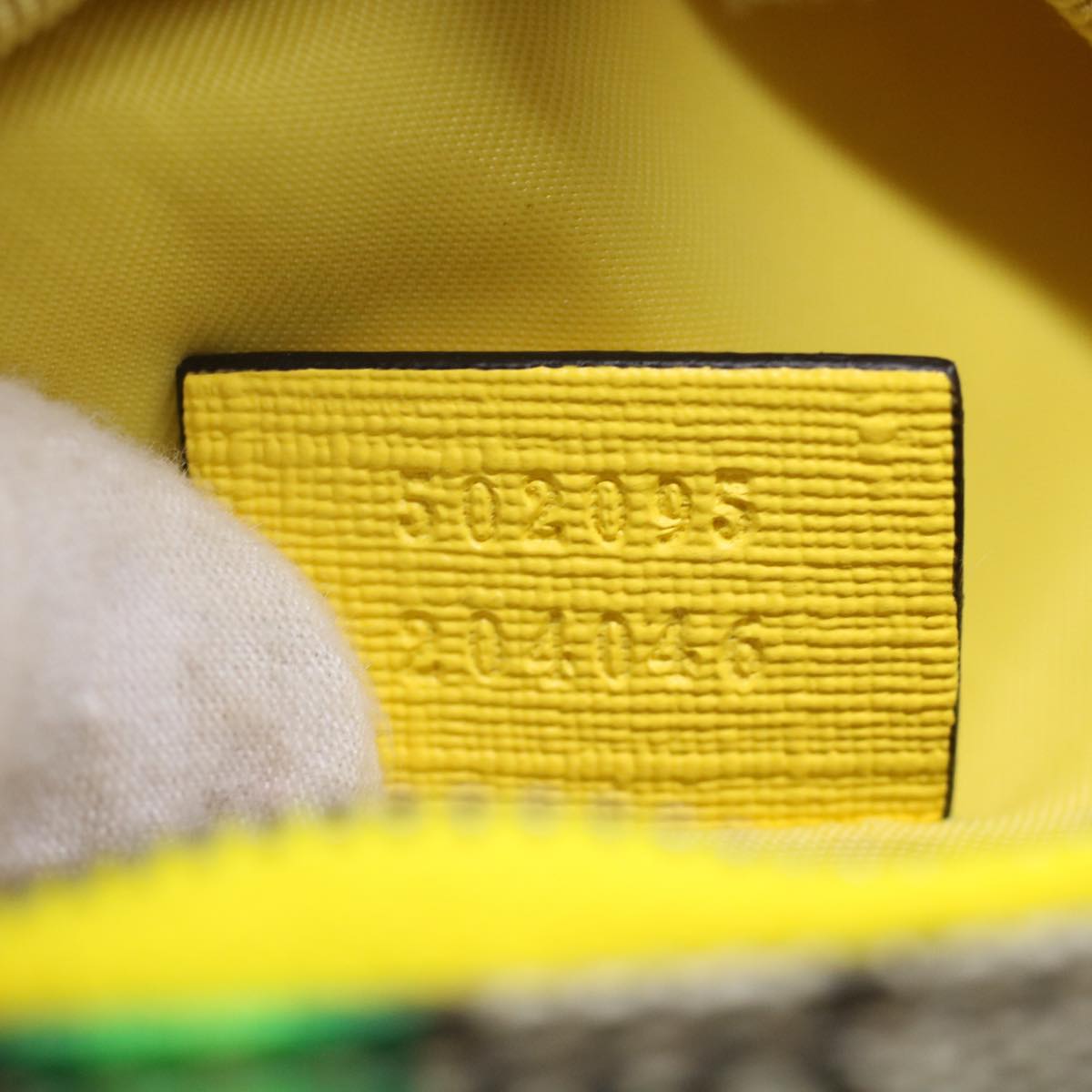 GUCCI GG Canvas Sherry Line Children Cactus Waist bag Beige 502095 42432A