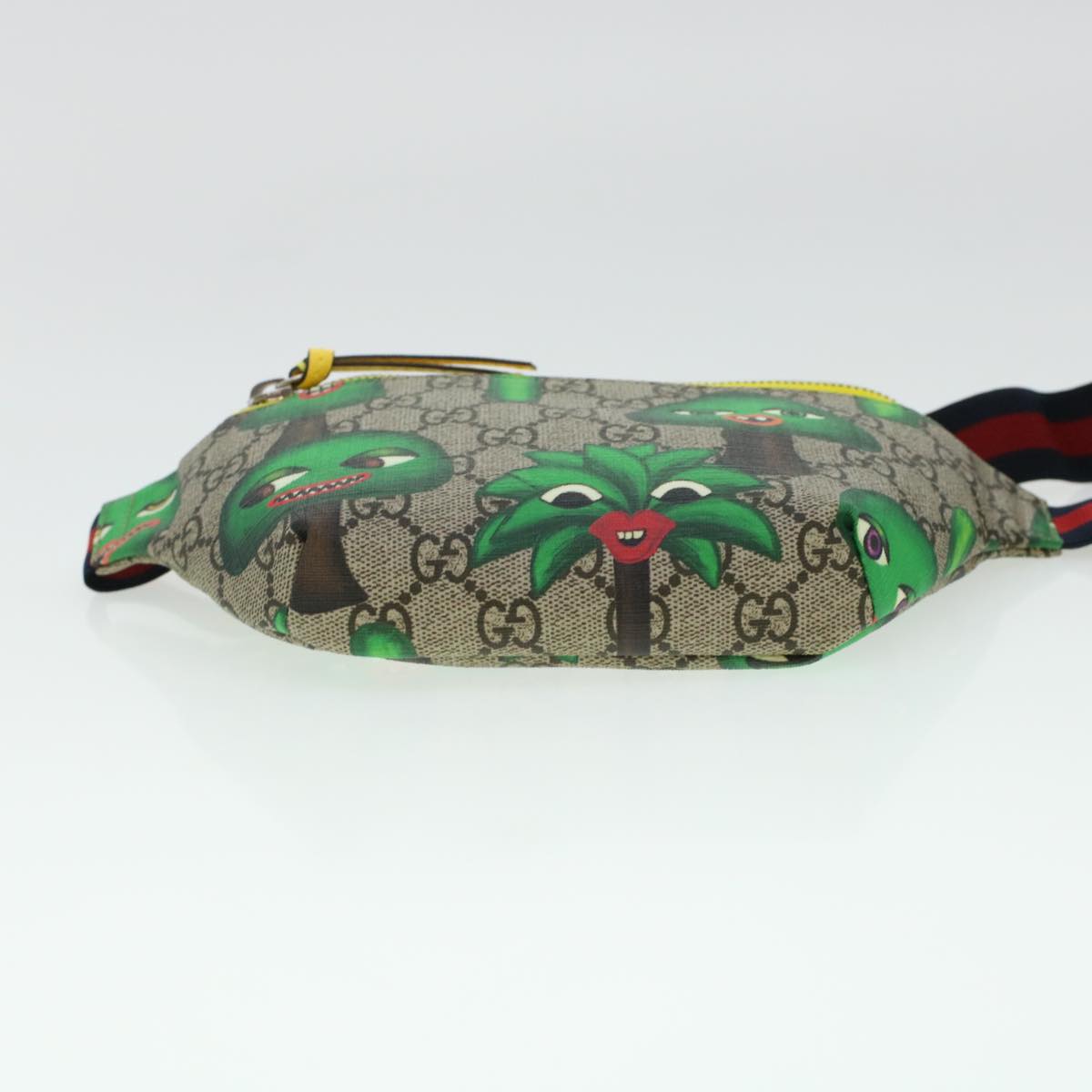 GUCCI GG Canvas Sherry Line Children Cactus Waist bag Beige 502095 42432A